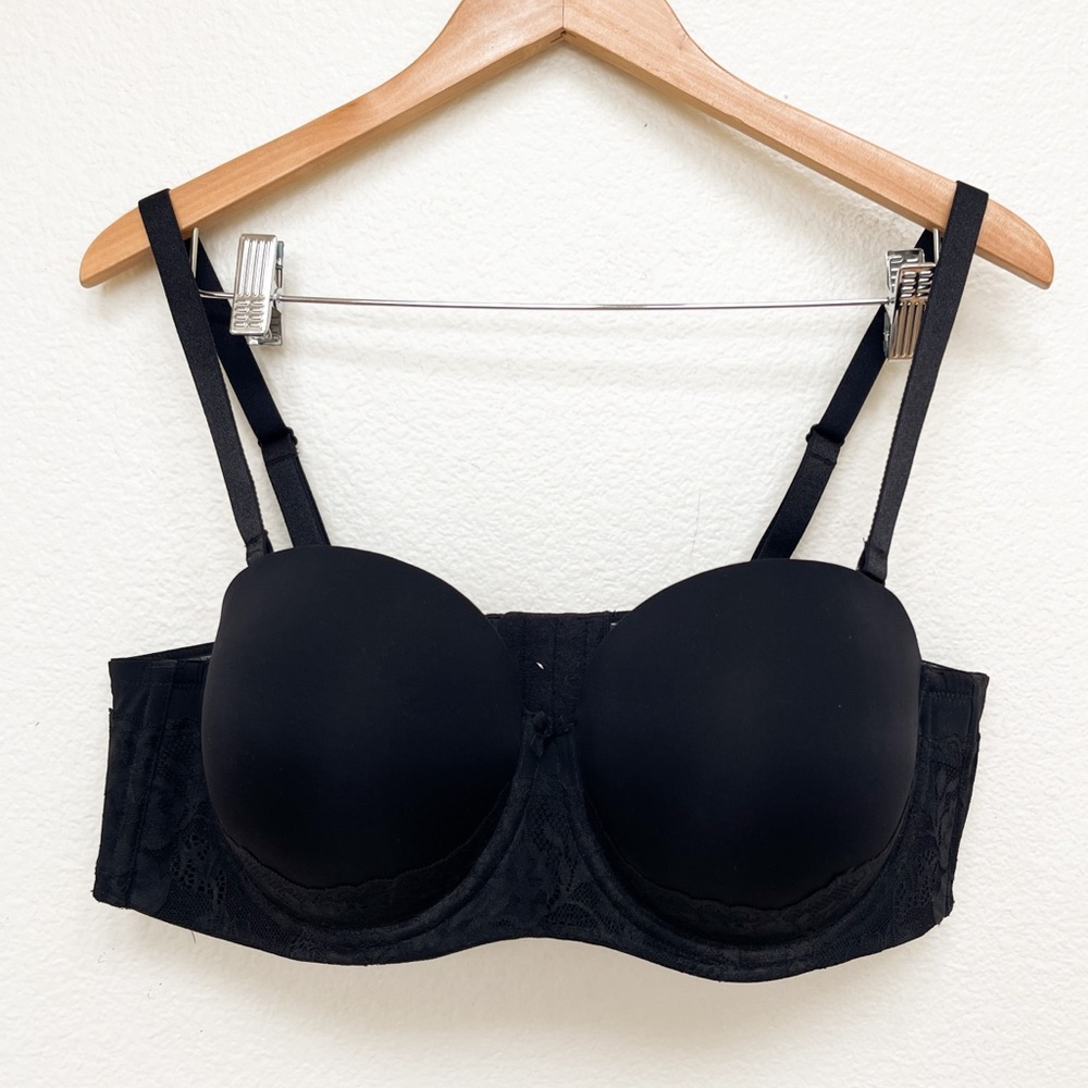 Torrid Black Lace Underwire Bra Size 40D